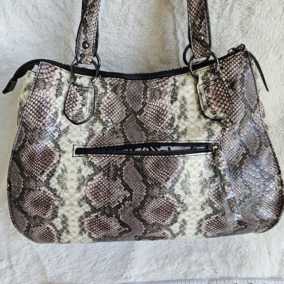 Jessica Simpson Vegan Snakeskin Bag - Picture 3 of 5